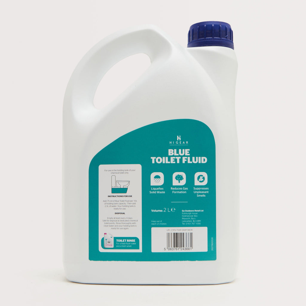 Blue Toilet Fluid