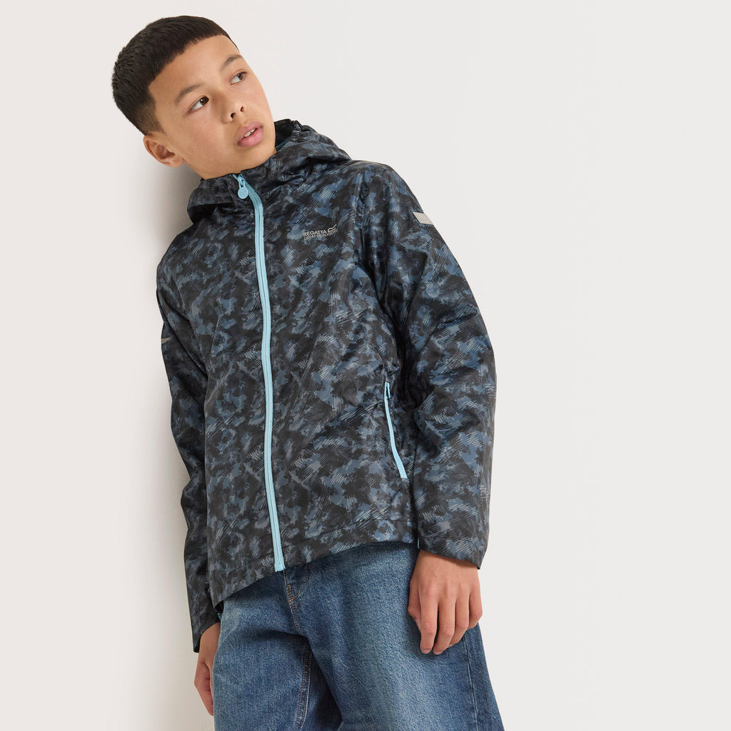Kids’ Printed Lever II Waterproof Jacket