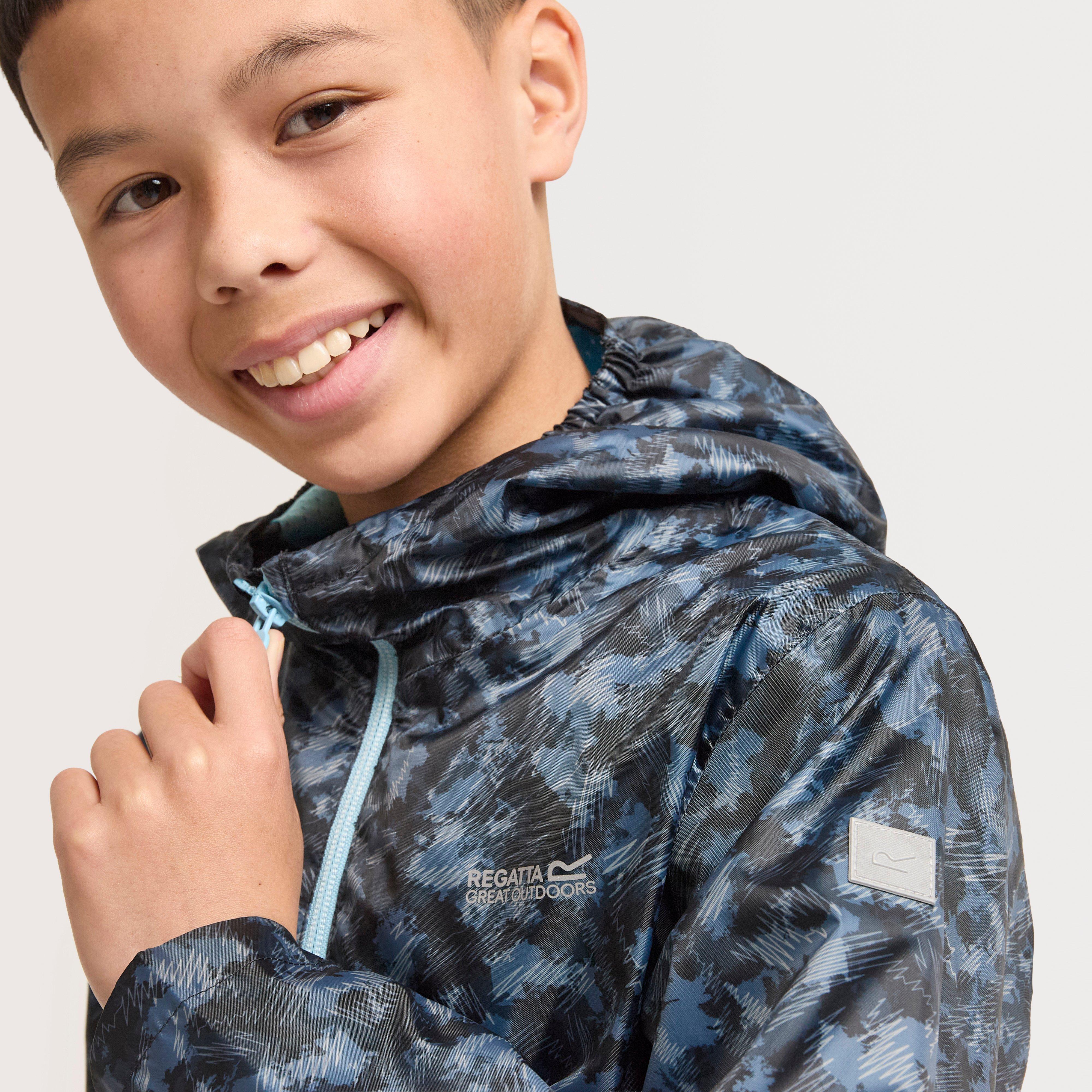 Kids’ Printed Lever II Waterproof Jacket