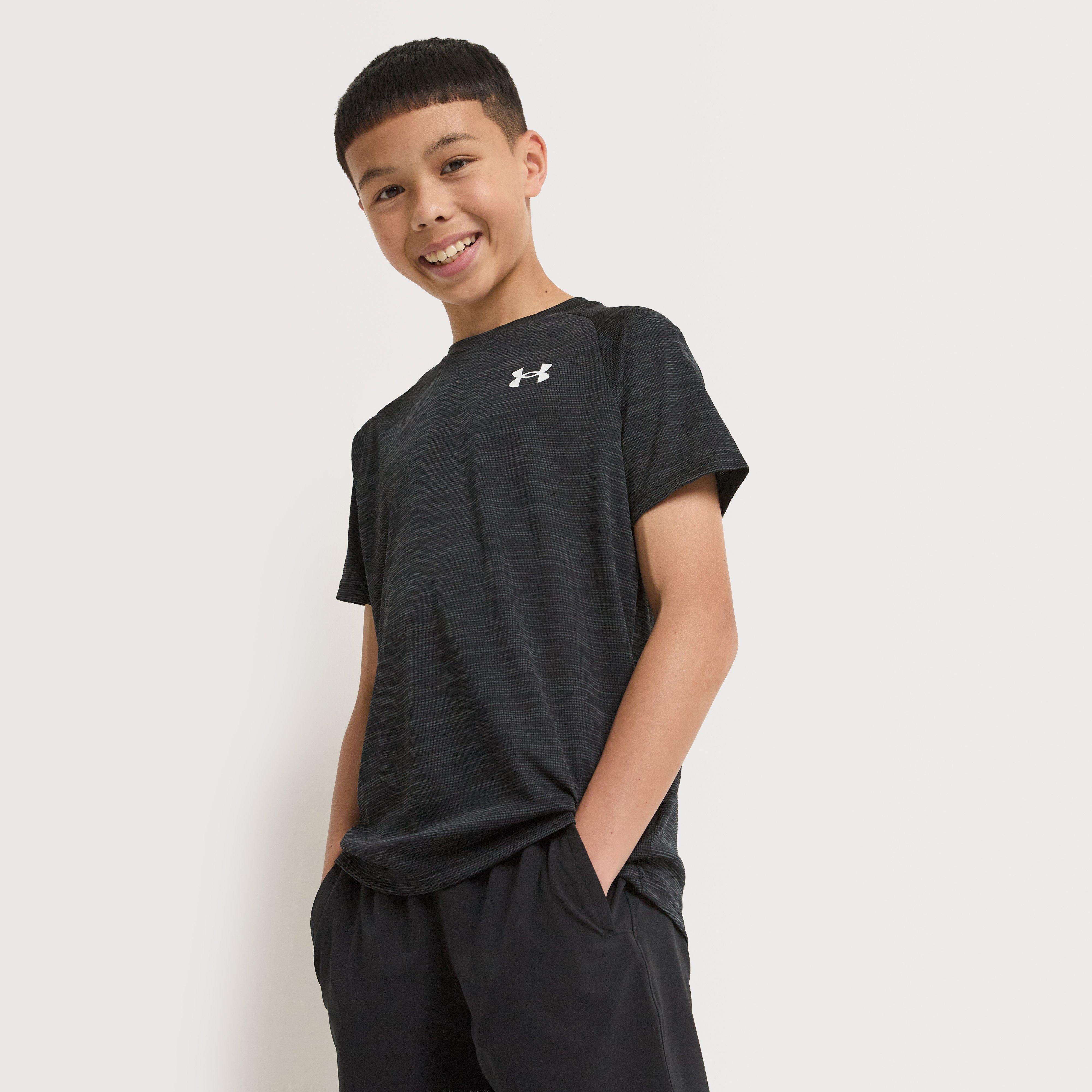 Boys’ UA Tech Textured Short Sleeve T-Shirt