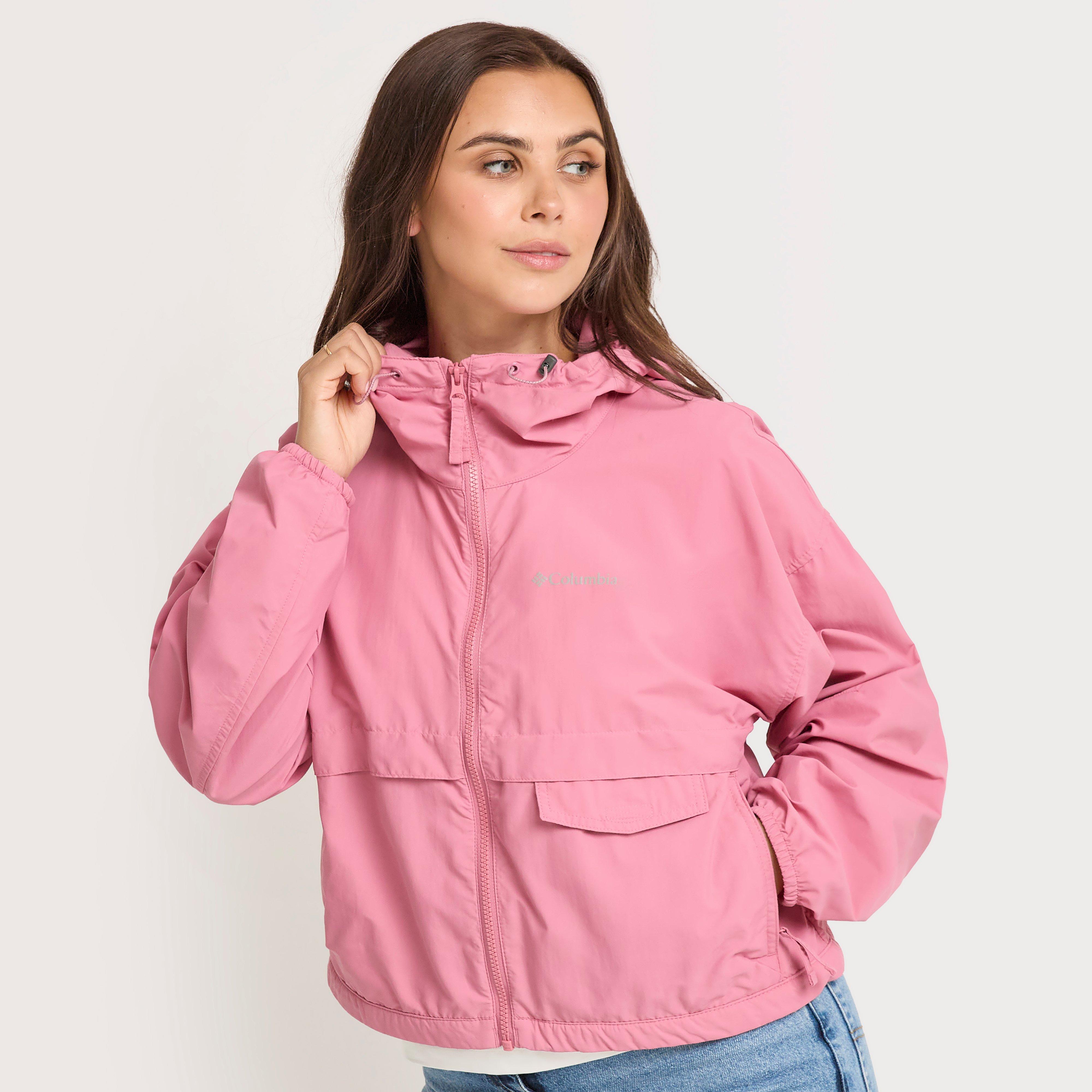 Women’s Spire Valley Cropped Hooded Windbreaker Jacket