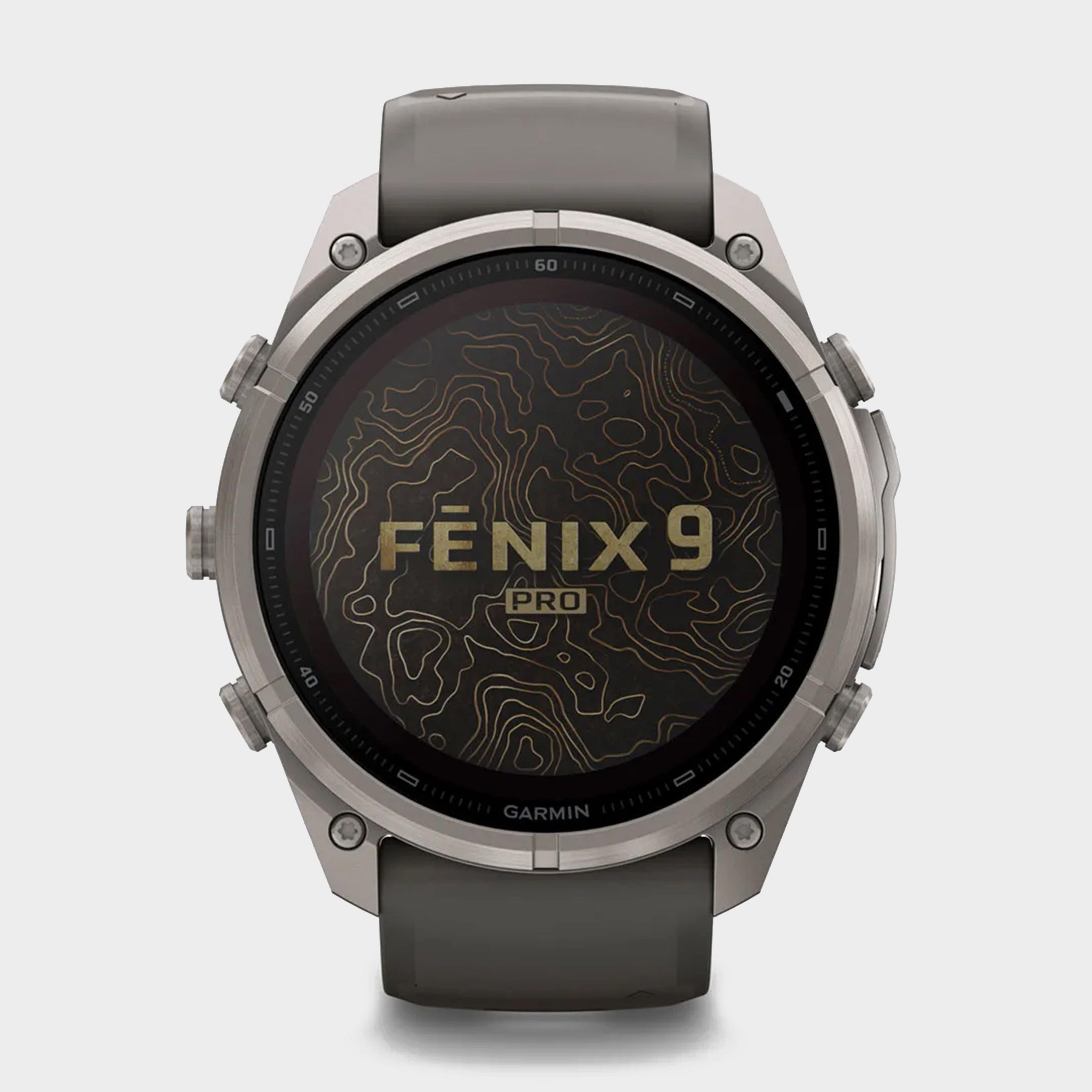 fenix® 9 Pro Solar inReach® 51mm Pebble Grey GPS Multisport Smartwatch